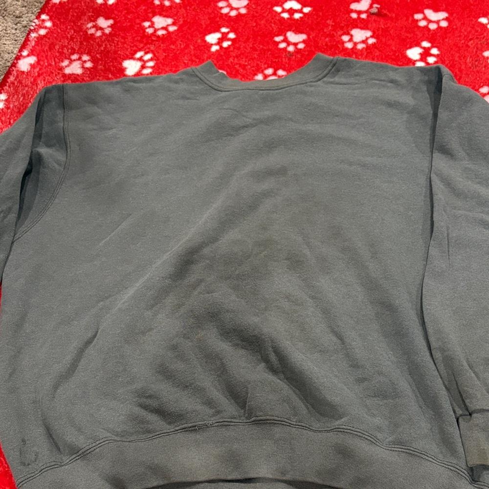 Men's Dark Gray Crewneck Sweater